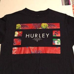 Hurley flower t shirt. Worn once